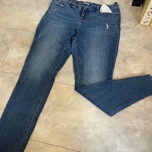 Old Navy Curvy Skinny Long Jeans